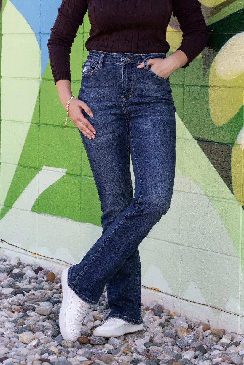 *Three Length* One For You, Me, And Her High-Rise Slim Fit Bootcut Denim(BUY 2 FREE SHIPPING)