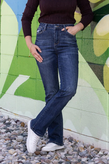 *Three Length* One For You, Me, And Her High-Rise Slim Fit Bootcut Denim(BUY 2 FREE SHIPPING)